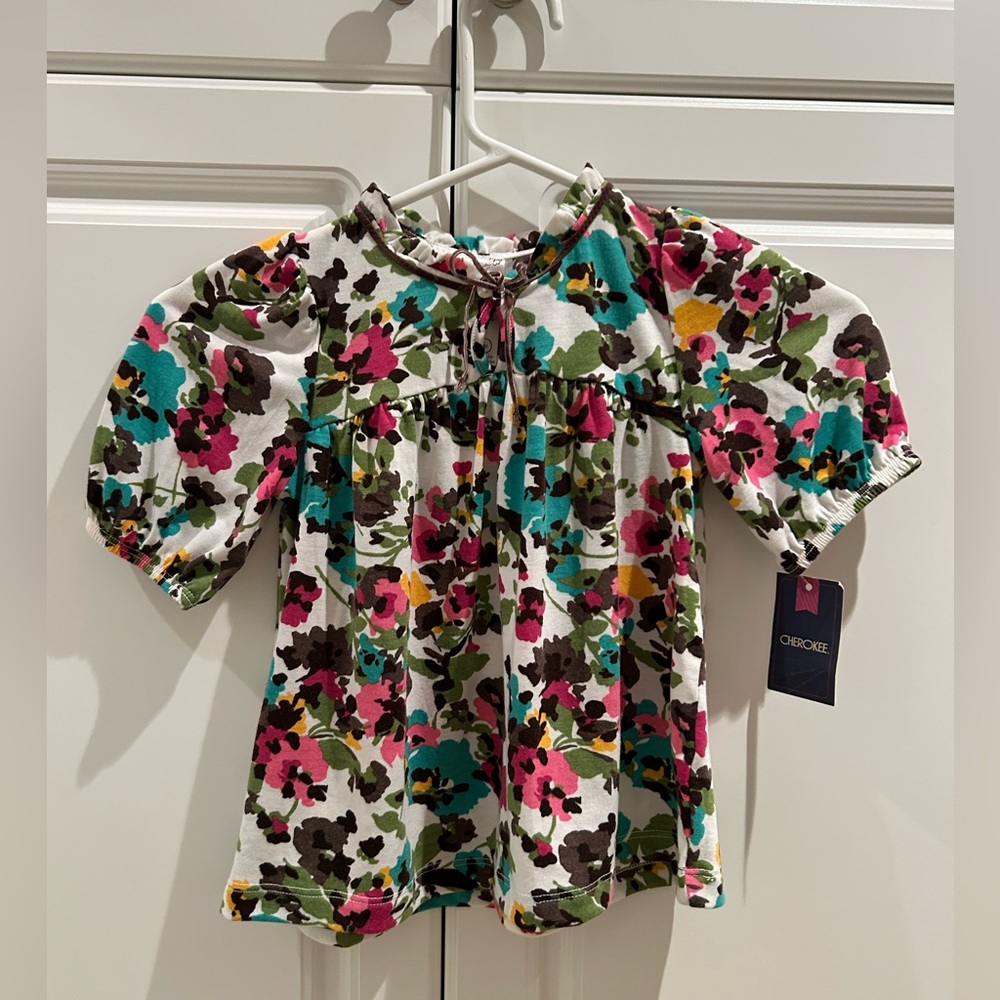 Cherokee Girls Super Soft Blouse Size 4T NWT